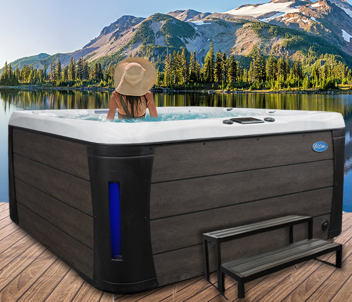 Calspas hot tub being used in a family setting - hot tubs spas for sale Traverse City